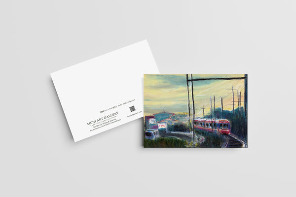 Kohan no Rokaru Densha : A Local Train by the Lakeside (Masterpiece Collection Card)