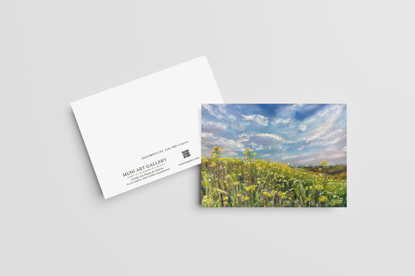 Haru no Hjime no Dote : The Embankment in Early Spring (Masterpiece Collection Card)